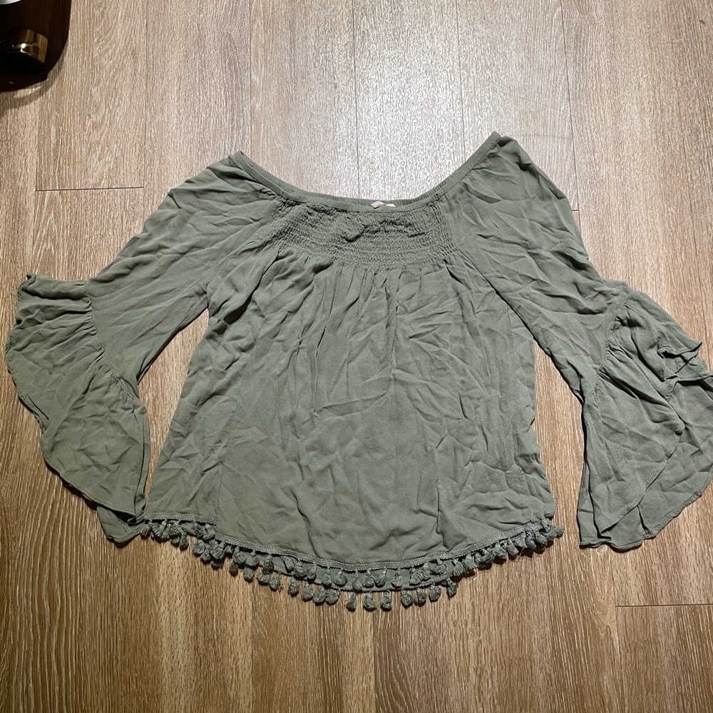Altar’d State Bell Sleeve Blouse